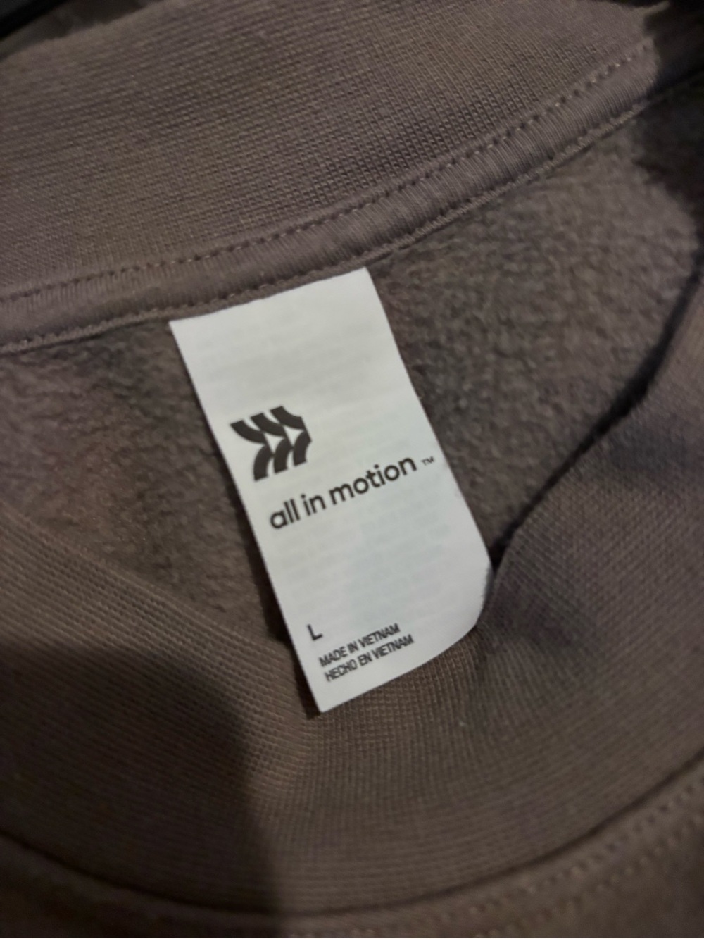 all in motion Brown Gray 'Alpine' Crewneck Sweatshirt - Picture 4 of 4